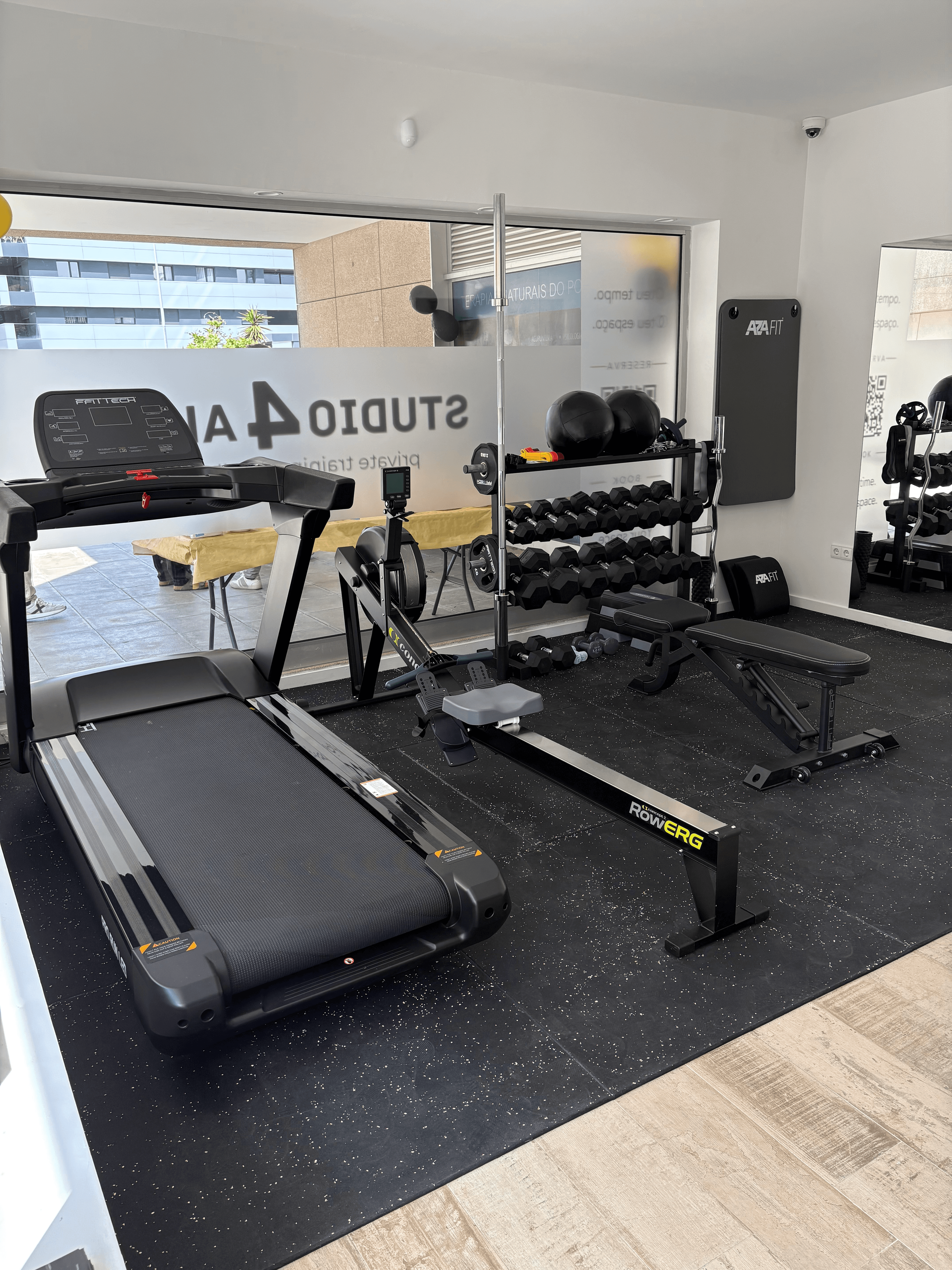 Espaço de treino privado